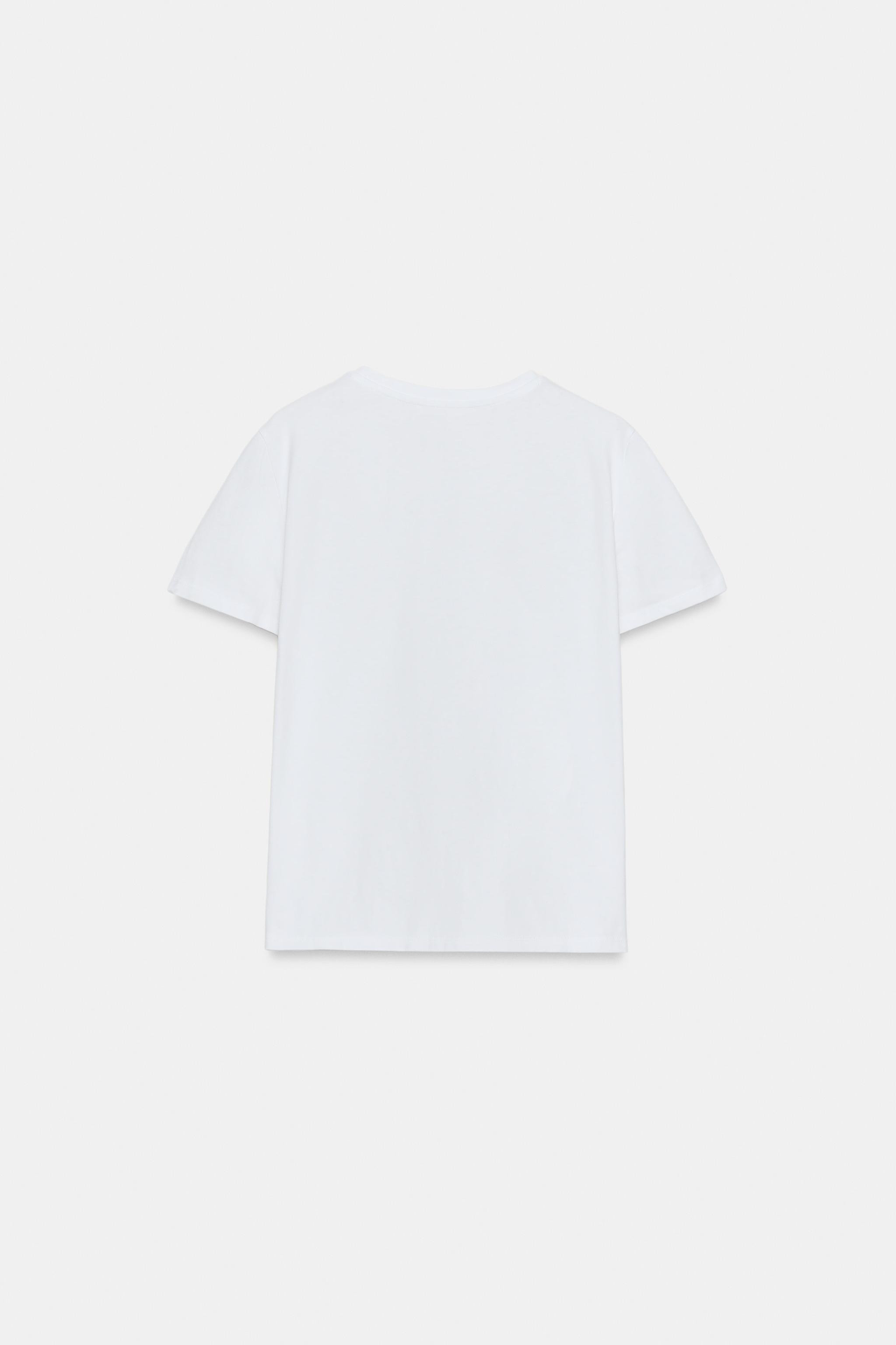 RUSTIC COTTON T-SHIRT | Zara US