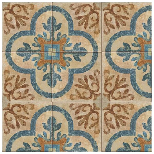 Americana Cleveland 9" x 9" Porcelain Field Tile | Wayfair North America