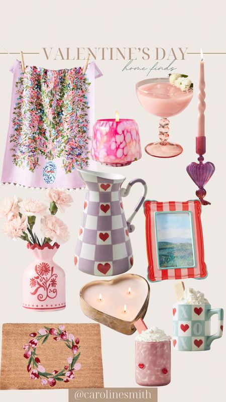 Anthropologie Valentine’s Day home finds

Home decor, home Inspo, girly, pink, candle, mug, gifts for her, kitchen finds 

#LTKGiftGuide #LTKSeasonal #LTKhome
