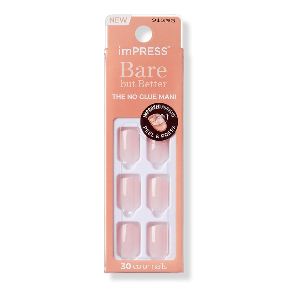 Kiss imPRESS Color Short Press-On Manicure Nails - Instinct | Ulta