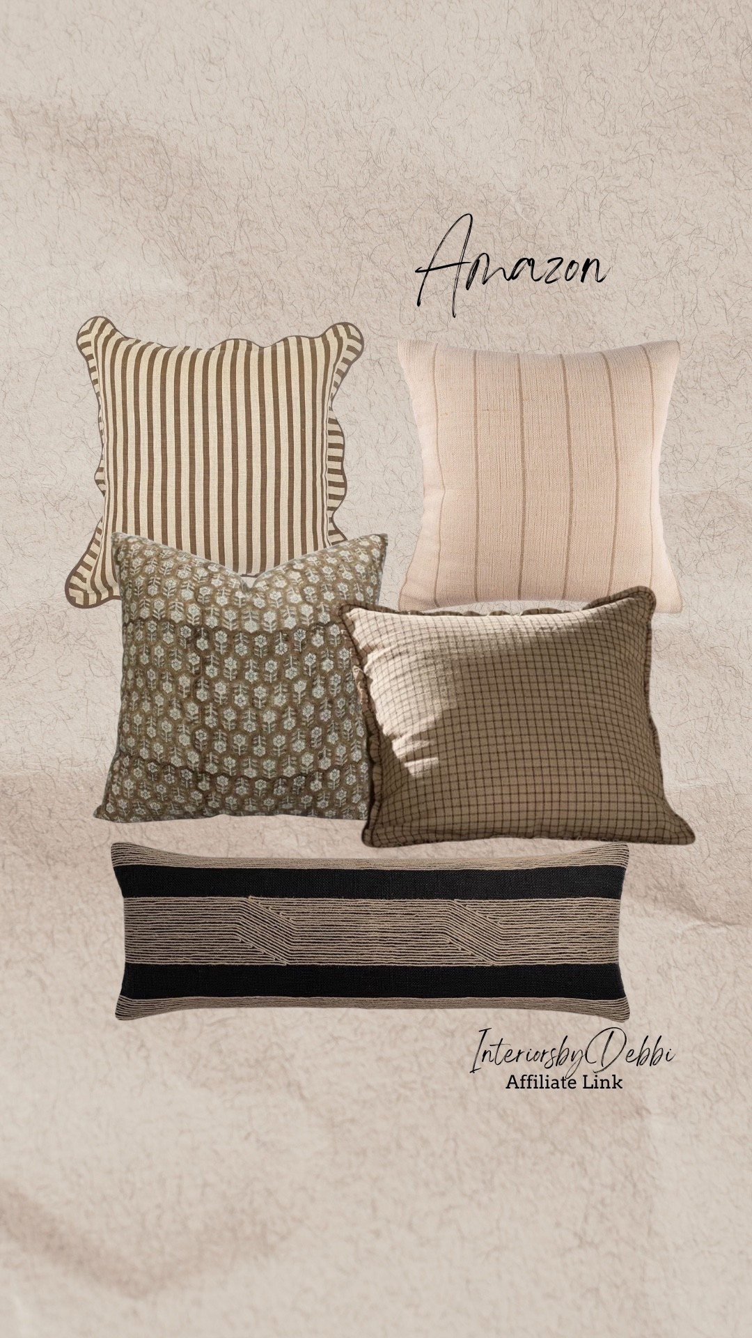 Amazon Finds
Pillow covers, neutral pillows, transitional home, modern decor, amazon find, amazon home, target home decor, mcgee and co, studio mcgee, amazon must have, pottery. barn, Walmart finds, affordable decor, home styling, budget friendly, accessories, neutral decor, home finds, buy new arrival, coming soon, sale alert, high end look for less, Amazon favorites, Target finds, cozy, modern, earthy, transitional, luxe, romantic, home decor, budget friendly decor #amazonhome

#LTKSeasonal #LTKHome