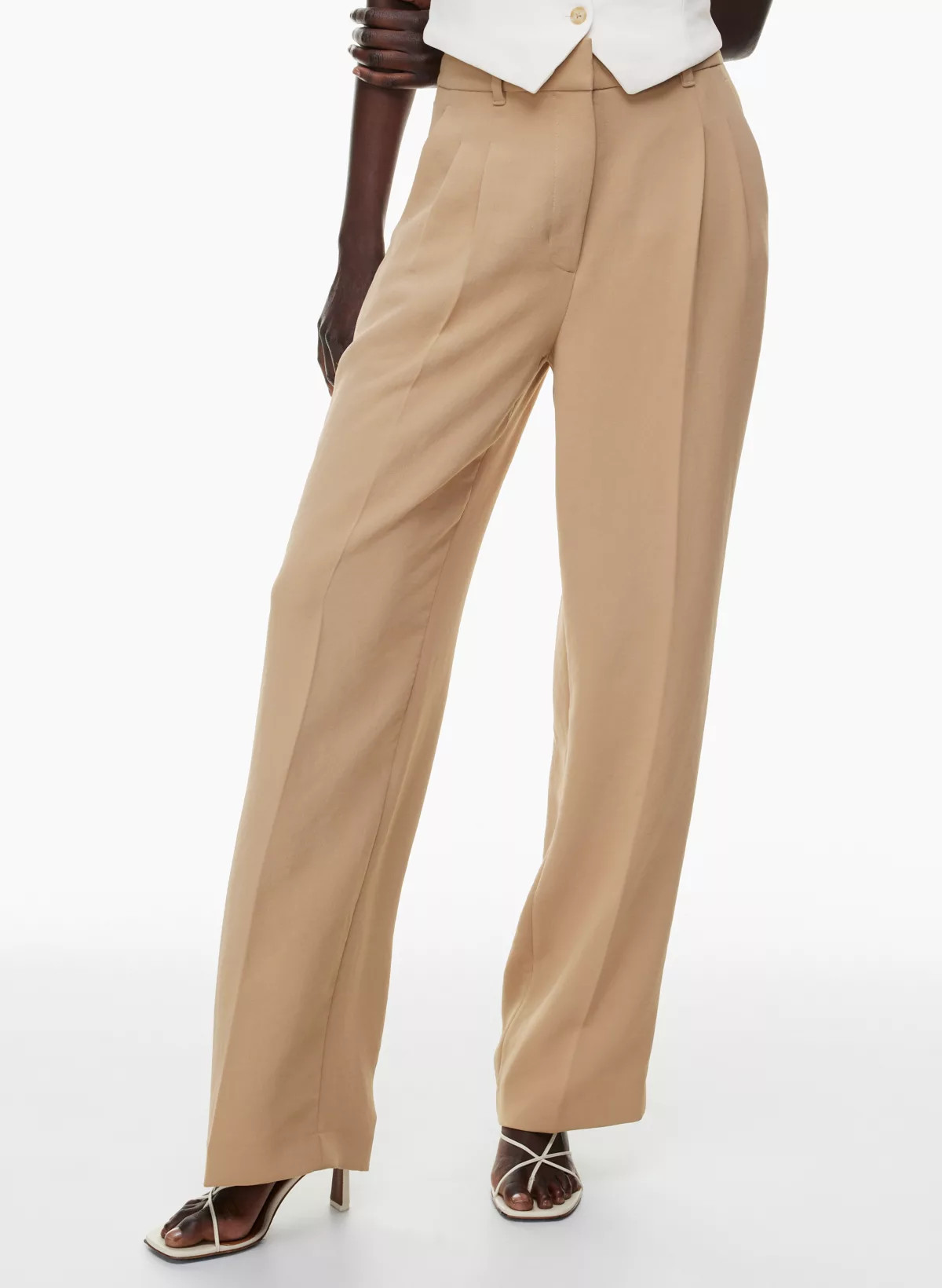 THE EFFORTLESS PANT Camel Pant | Aritzia