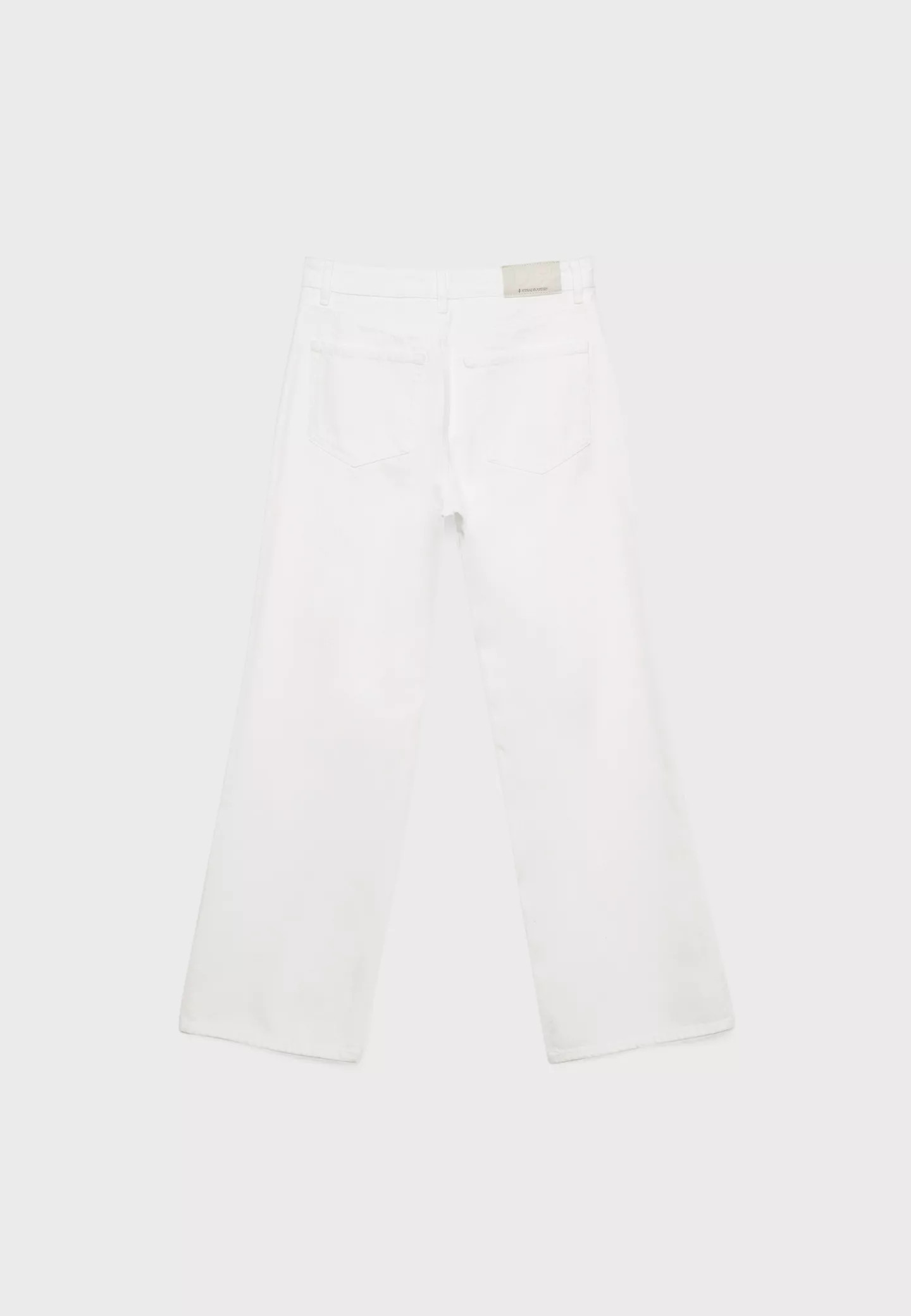 D92 straight wide jeans | Stradivarius (UK)