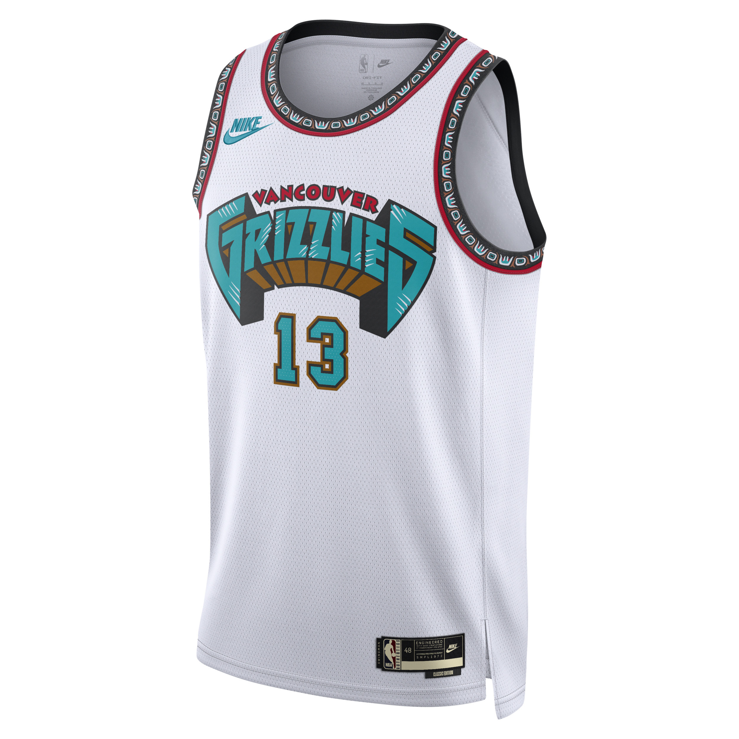 Jaren Jackson Jr. Memphis Grizzlies 2024/25 Hardwood Classics Nike Men's Dri-FIT NBA Swingman Jersey in White | FQ4690-102 | Nike (US)