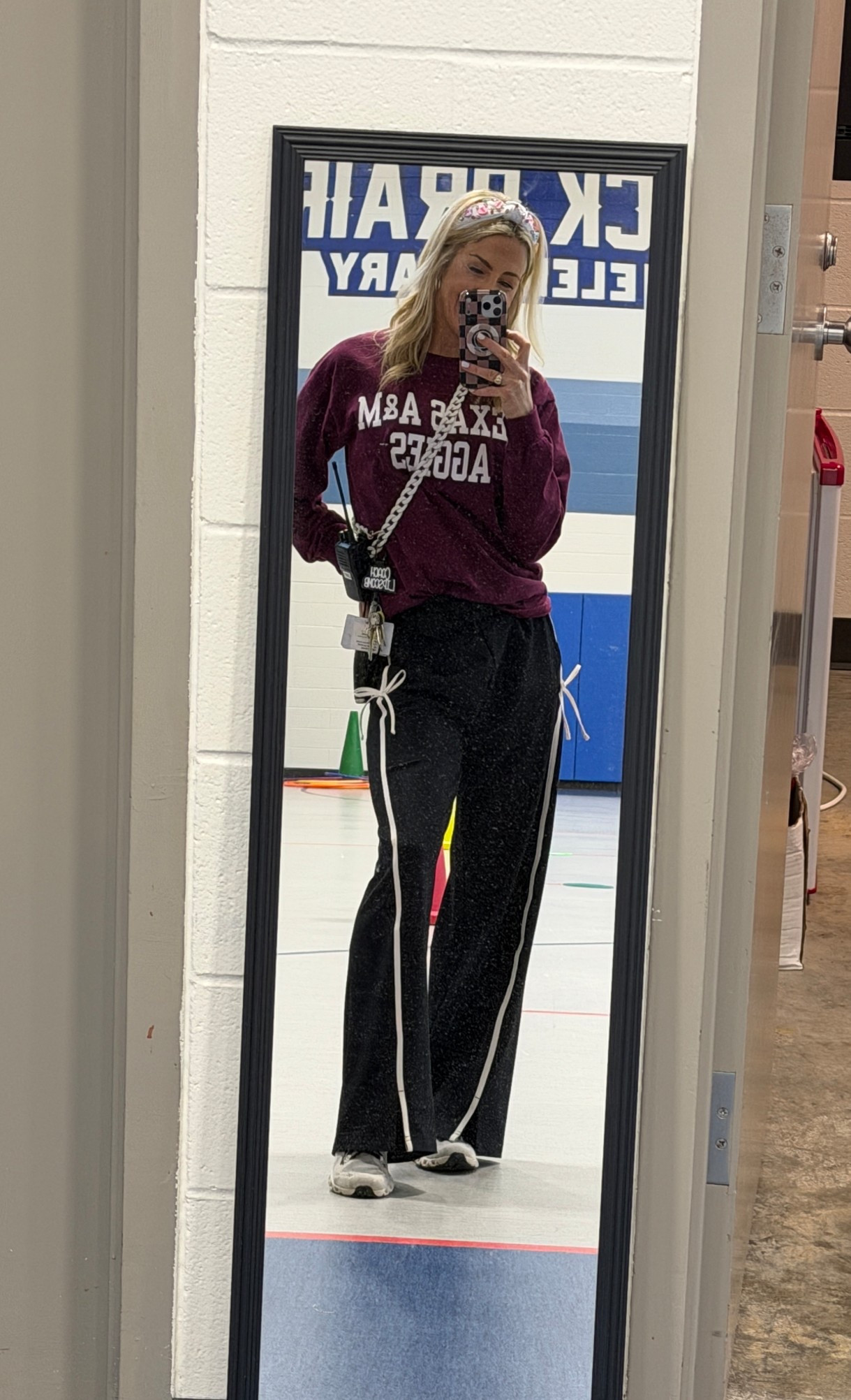 Cutest & most comfortable track pants with stripes & bows! 🖤🤍🎀 #coachstyle #ltk #targetstyle

#LTKActive