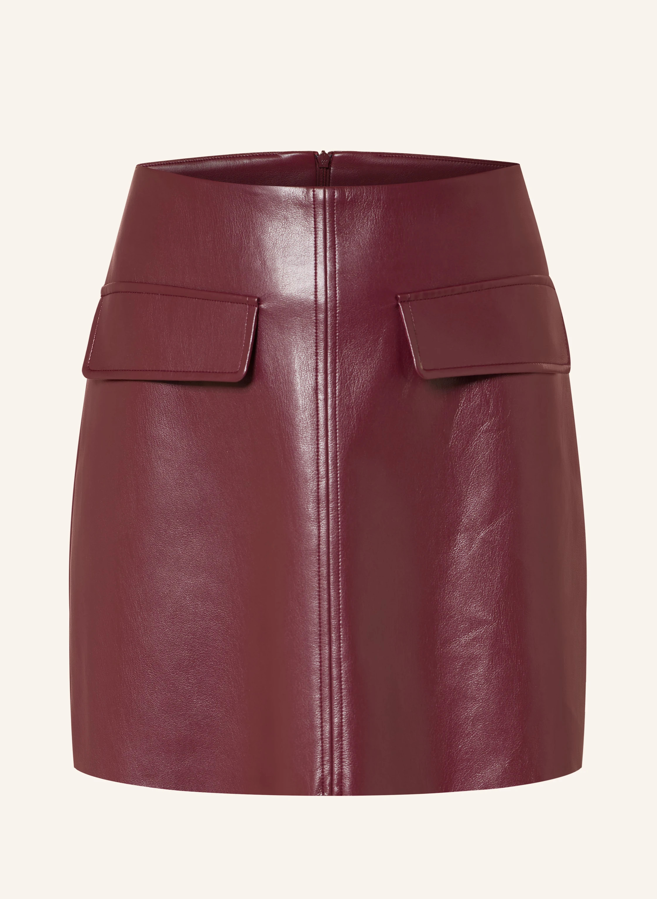 MRS & HUGS Rock in Lederoptik in dunkelrot | Breuninger (DACH)