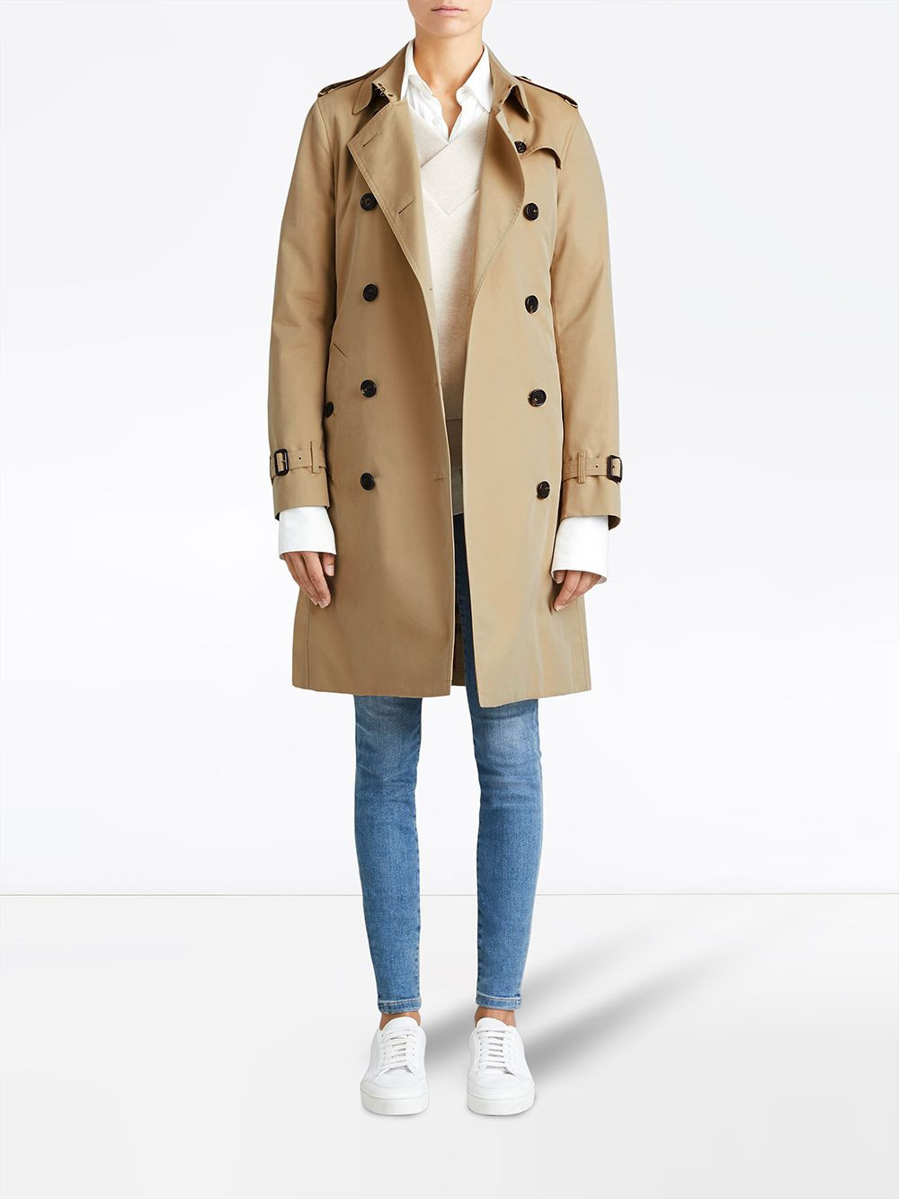 The Kensington long trench coat | Farfetch (UK)