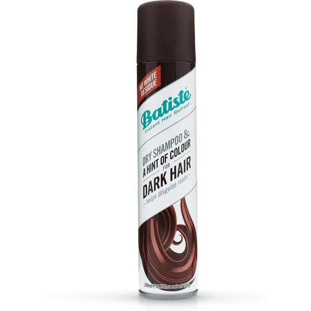 Batiste Instant Hair Refresh Color Protection Dark & Deep Brown Dry Shampoo, 6.73 fl oz | Walmart (US)
