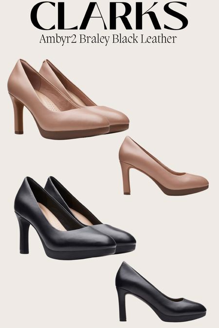 Leather heels. Clarks comfortable heels. Ambyr2. Work shoes. Dress shoes. 

#LTKshoecrush #LTKSpringSale #LTKworkwear