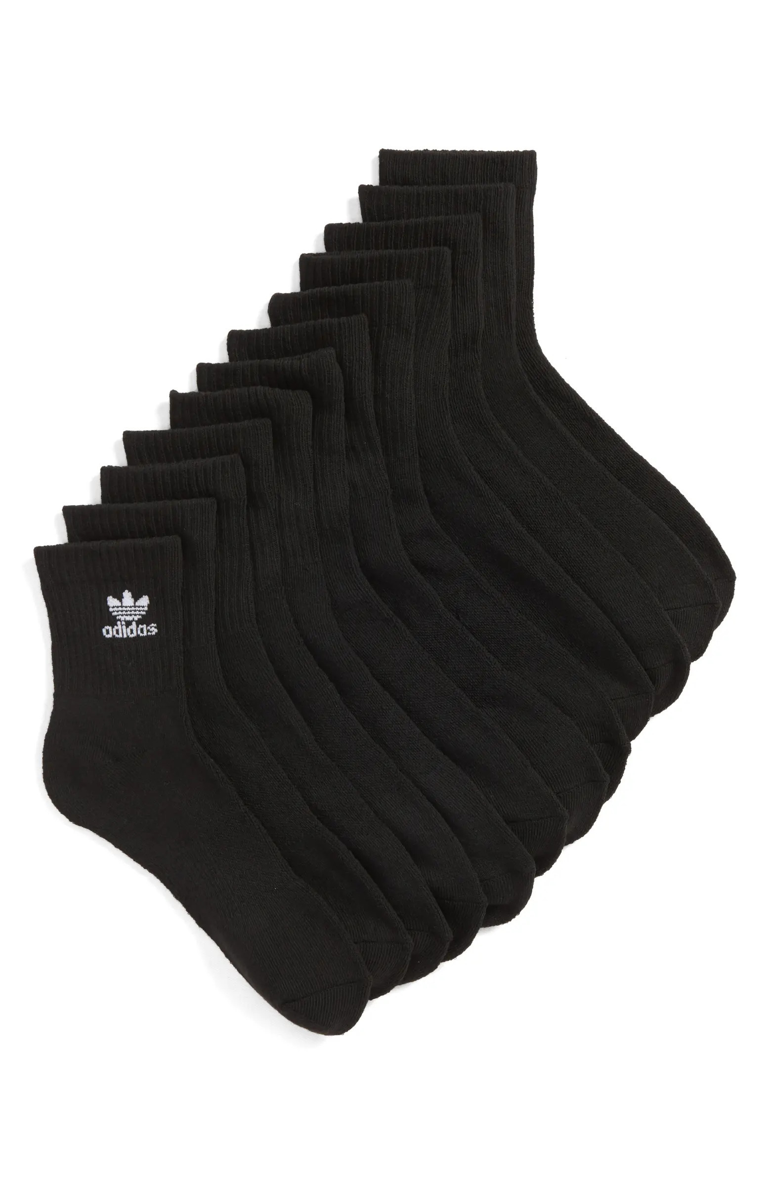 Trefoil 6-Pack Quarter Socks | Nordstrom