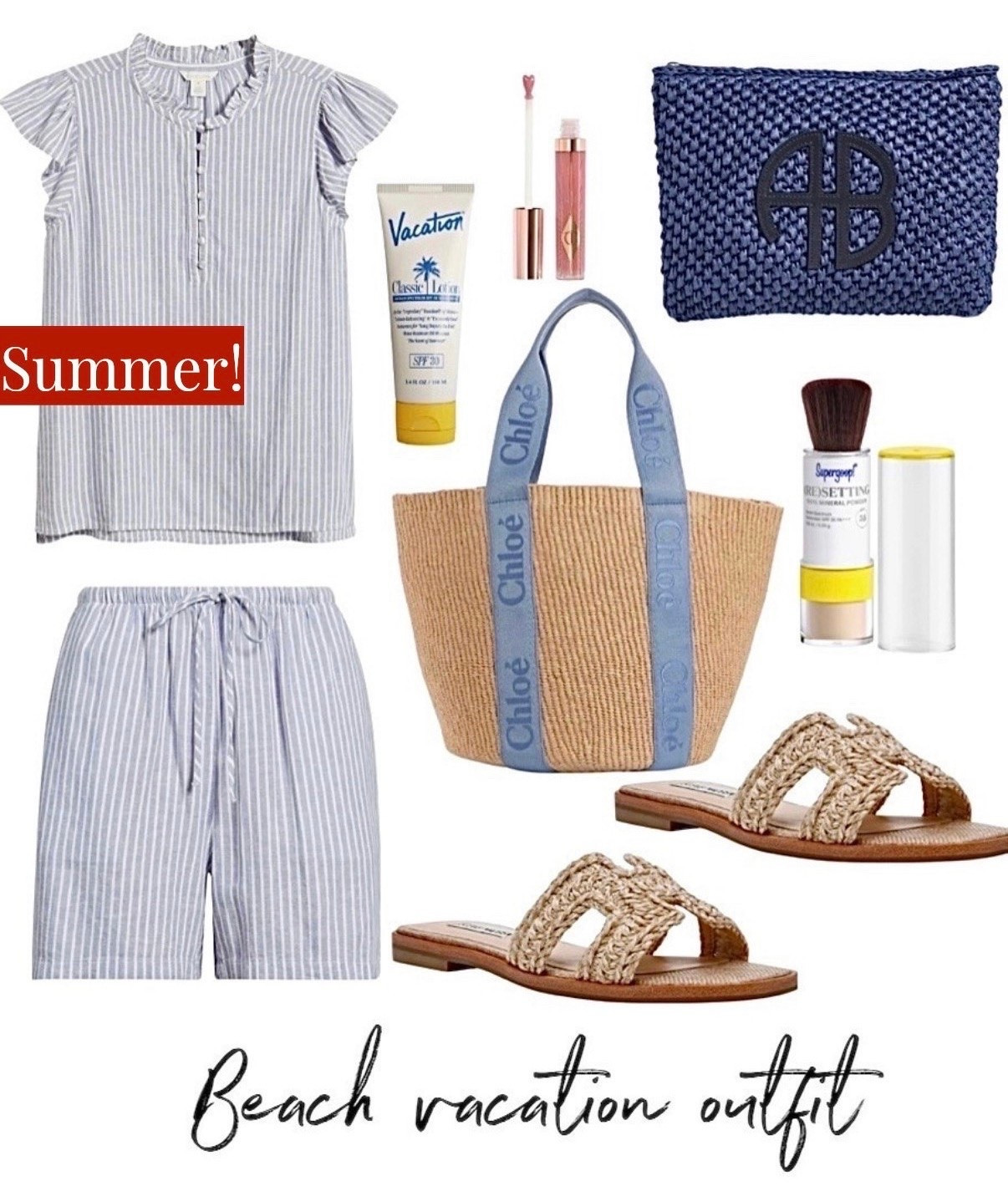 Beach vacation outfit 
Matching set
Sandals
Summer Vacation Outfit
Summer Outfit 
Beach Outfit

#LTKootd #LTKgrwm #LTKSeasonal