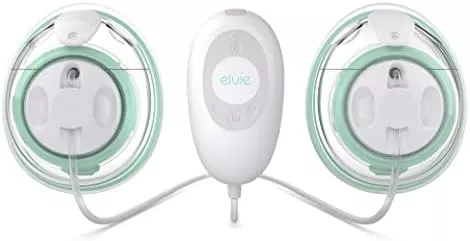 Elvie Stride Plus Hands-free, Hospital-grade Electric Breast Pump