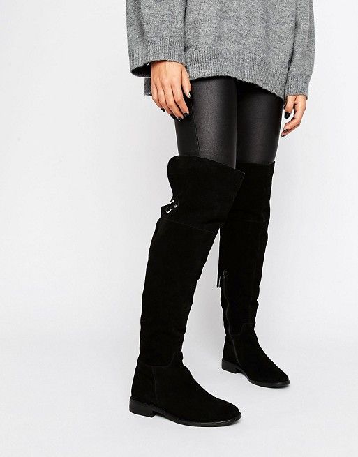 ASOS KAO Suede Over The Knee Boots | ASOS US