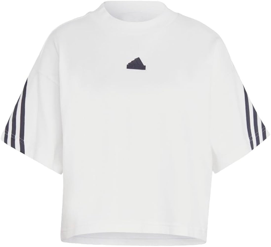 adidas Women's Plus Size Future Icon Three Stripes T-Shirt | Amazon (US)