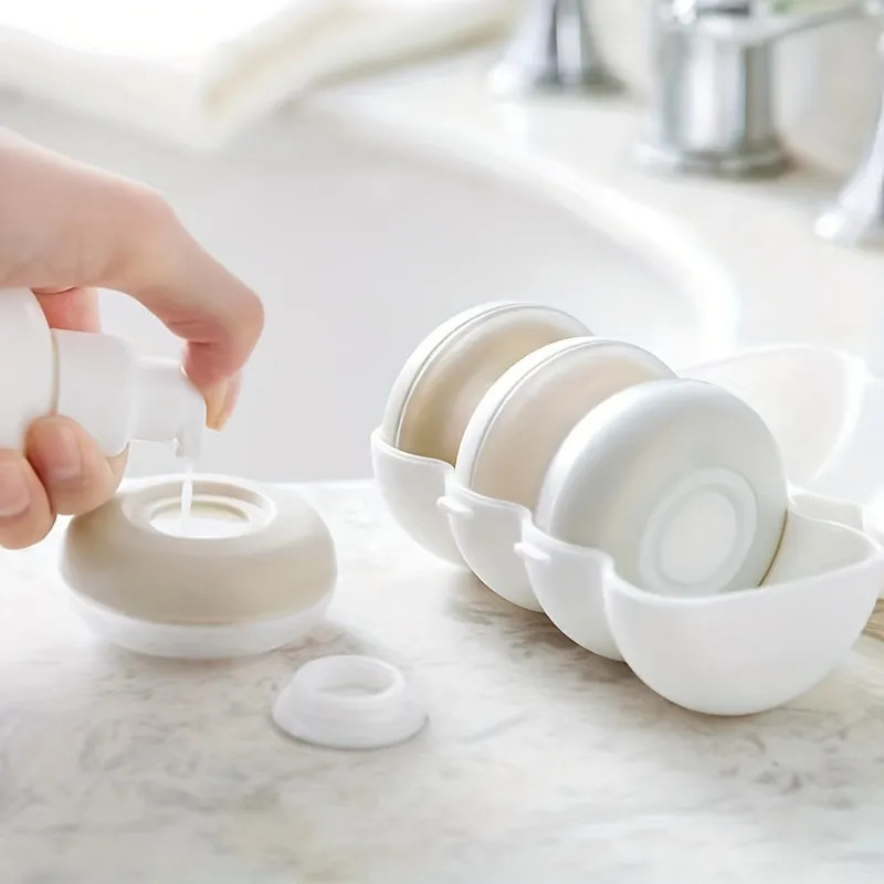 4pcs Portable Travel Toiletry Bottles - Leak Proof Liquid Storage Container For Shampoo, Shower G... | Temu Affiliate Program