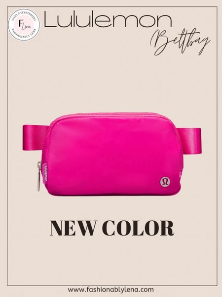 Lululemon Beltbag, Lululemon Bumbag, trendy beltbag, white belt bag, pink beltbag, green beltbag
Loving these new spring colors
HURRY UP BEFORE THEY SELL OUT!!! 

#LTKunder50 #LTKFind #LTKitbag