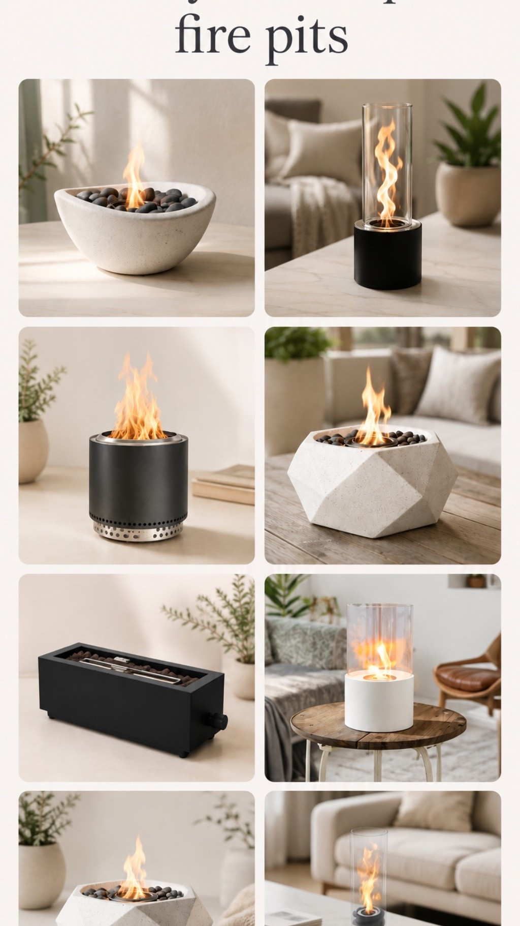 Cozy Tabletop Fire Pits

Bring all the cozy summer nights vibes home with these modern tabletop fire pits 🤍 From sleek glass styles to designer-inspired concrete looks, these are perfect for patios, decks, coffee tables, and outdoor entertaining. High-end look for less and such a fun way to make any space feel instantly warm and inviting.

#LTKSaleAlert #LTKHome #LTKSeasonal