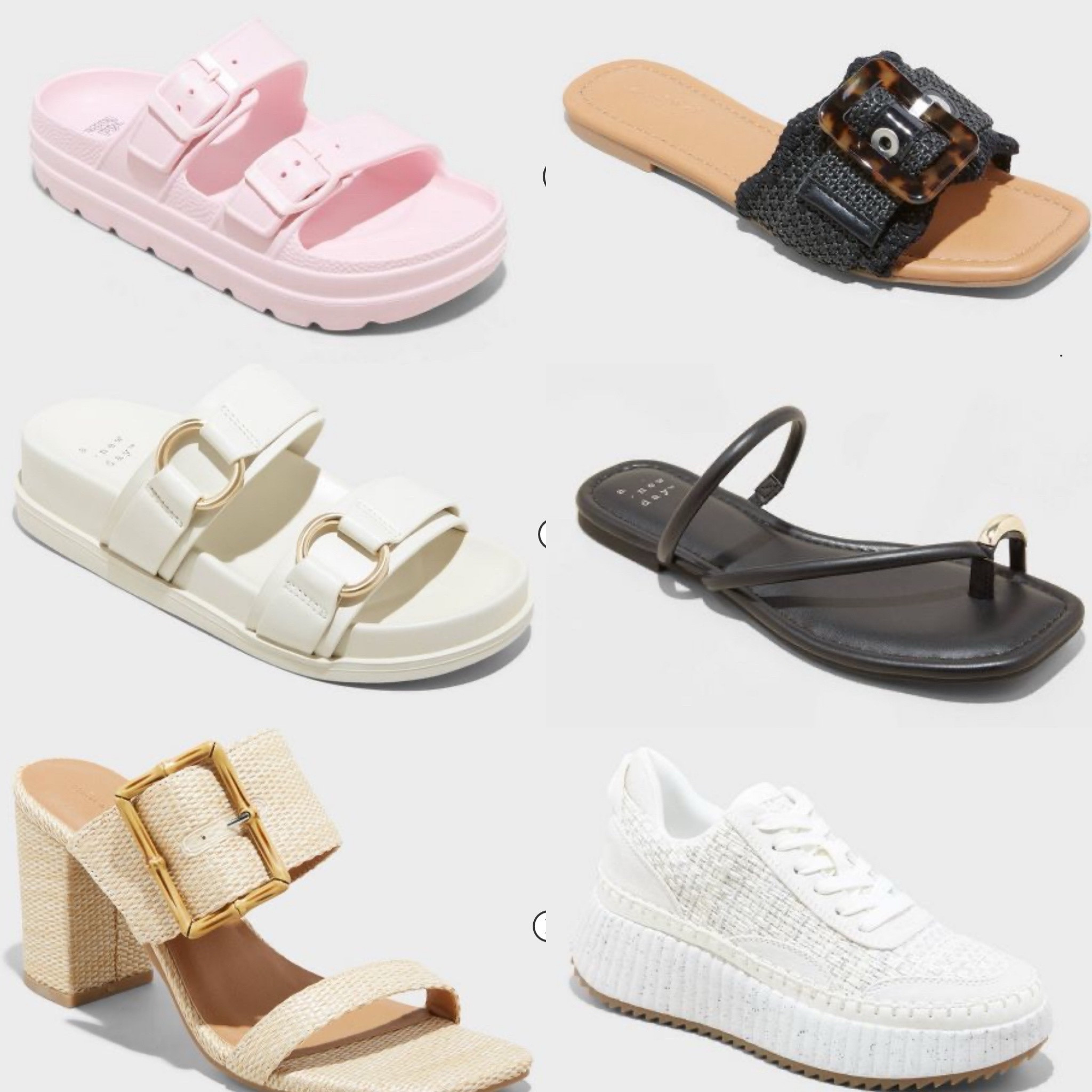 Cute target summer shoes! All under 45$