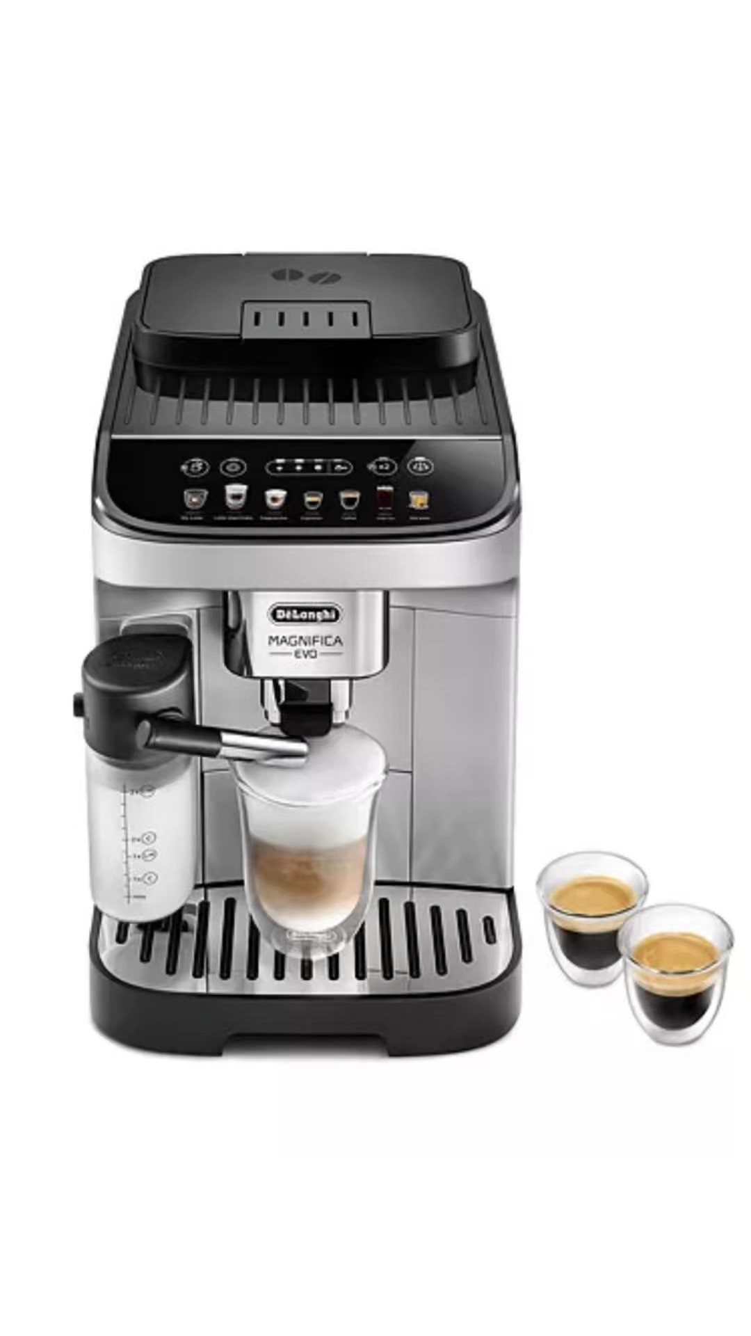 SALE De'Longhi
Magnifica Evo Espresso Maker
$549.95 Was 899.95

Featuring seven expertly crafted beverages, Magnifica Evo brings an authentic espresso experience to your home, at the press of a button. The built-in conical burr grinder and brewing unit deliver only the freshest espresso with a perfect grind, dose, and brew every time. Enjoy your favorite Italian espresso beverages from the comfort of your home with the exceptionally intuitive Magnifica Evo. Espresso made right is now just a touch away.

#LTKGiftGuide #LTKSaleAlert #LTKfoodie