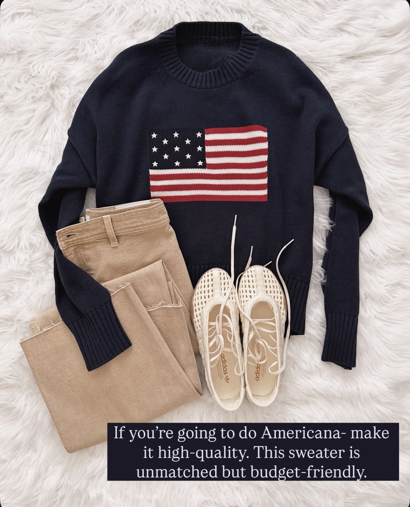 I found the most perfect Americana sweater that actually looks expensive instead of cheesy.

american flag sweater fourth of july outfit patriotic knit summer fashion red white blue casual style independence day look preppy americana clothing

#LTKSeasonal #LTKOver40 #LTKmomlife