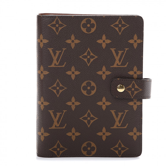 LOUIS VUITTON Monogram Medium Ring Agenda Cover | Fashionphile