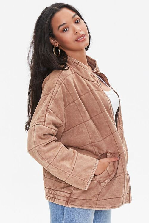 Quilted Zip-Up Jacket | Forever 21 (US)