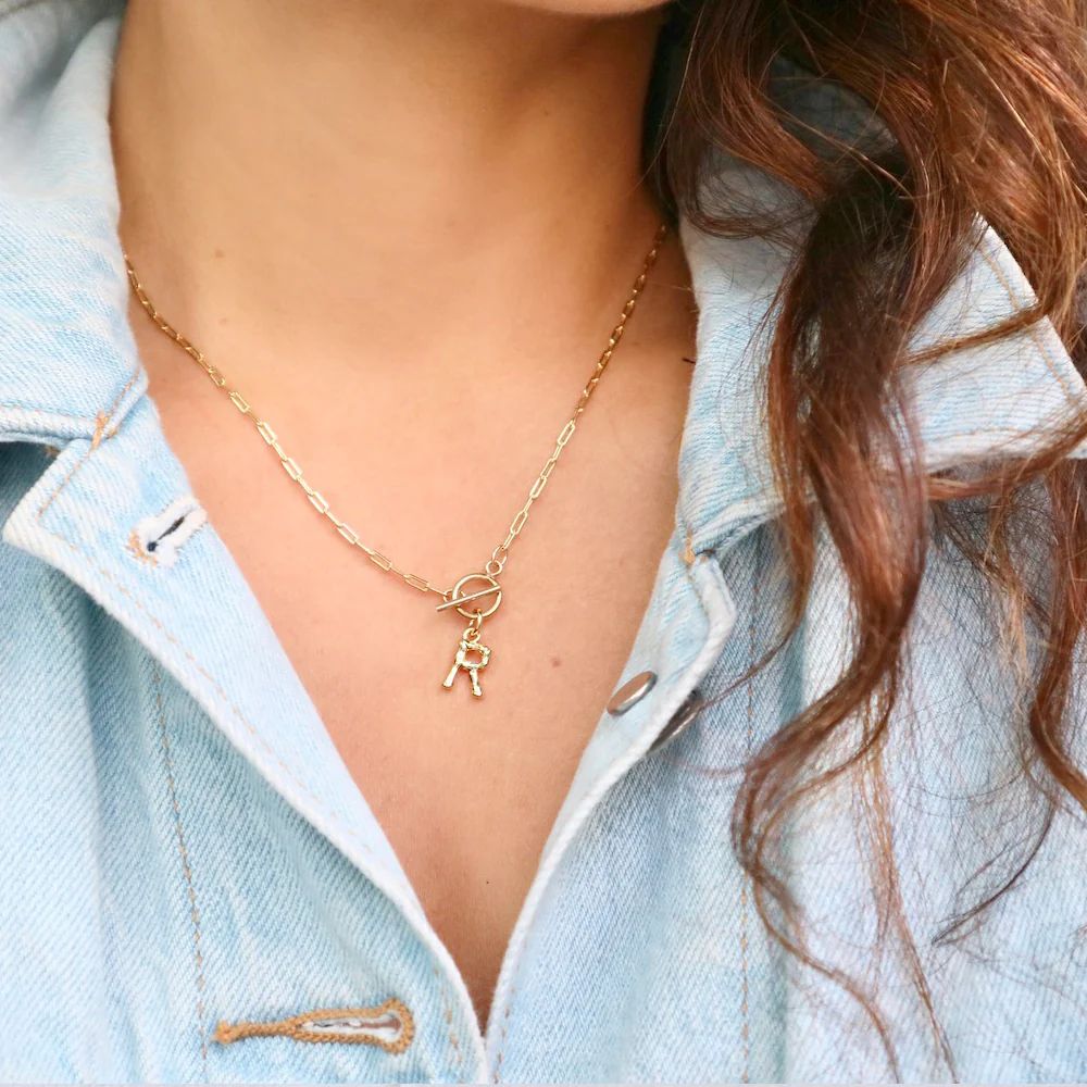 Lucky Letter Necklace | Taudrey
