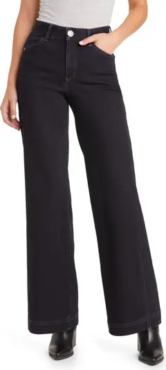 Gracie 'Ab'Solution Skyrise Wide Leg Jeans | Nordstrom