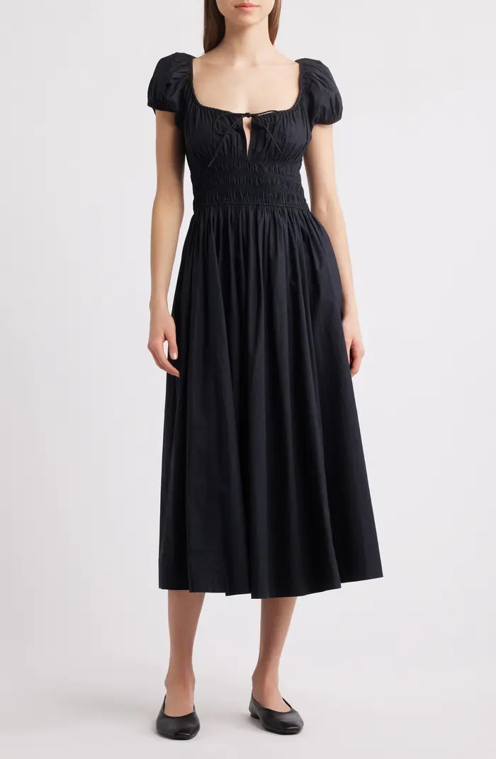 DÔEN Quinn Organic Cotton Poplin Maxi Dress | Nordstrom | Nordstrom