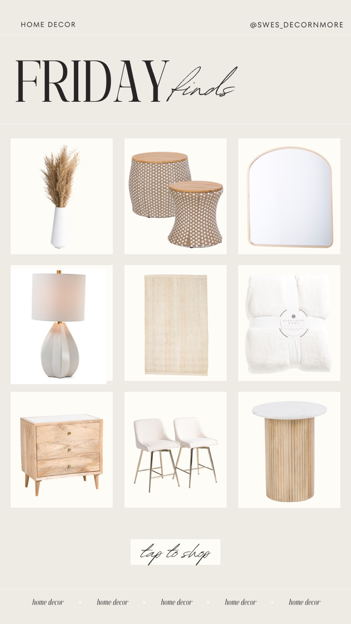 Check out these Friday finds! Great home decor options for the summer season! 

#LTKHome #LTKStyleTip #LTKSeasonal