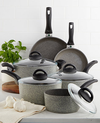 Parma Non-Stick Cookware Set, 10 Piece | Macy's