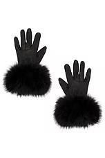 The Leather Faux Fur Glove
                    
                    Adrienne Landau | Revolve Clothing (Global)