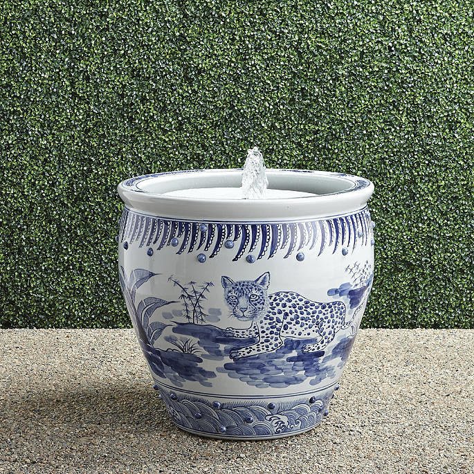 Blue Ming Fountain | Frontgate | Frontgate