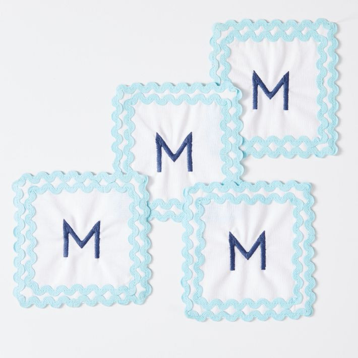 Rik Rak Coasters, Set of 4 | Mark and Graham