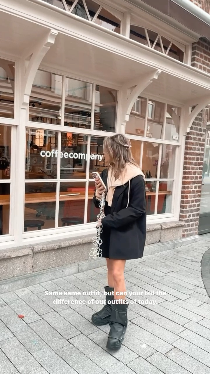 Big blazers, boots and our fave yellow eastern hoodie 💛💛💛💛 added these cute Mermade hairclips and our pretty phone straps of our label @prettypiecesbysiss these ones are 
shoppable in our online shop: www.bySiss.com all the other fashion pieces we linked below and otherwise similar styles girls xx
Happy Easter 💛💛
.
Accessories, free people, boohoo, spring skirt, white skirt, oversized blazer, cropped hoodie, biker boots, texas style 

#LTKFestival #LTKSeasonal #LTKVideo