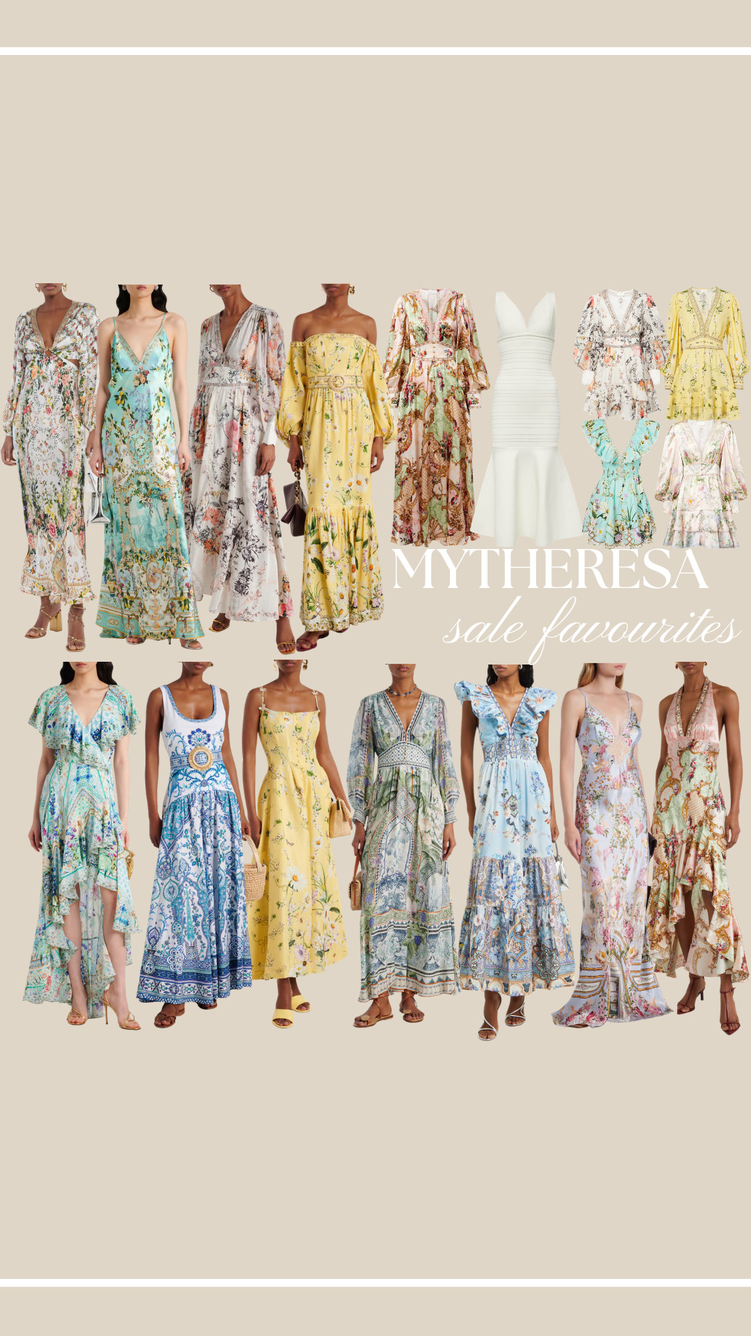 MyTheresa sale Favourite Picks!
Camilla Dresses, Spring Dresses, Silk, Summer, Spring Outfit Inspo, Wedding Guest Edit 

 #LTKspring #LTKpartywear #LTKdresses