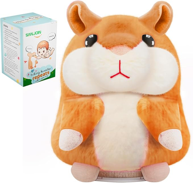 Kids Toddler Toys for Ages 2-4, Easter Basket Stuffers Talking Hamster Repeats What You Say,Kids ... | Amazon (US)