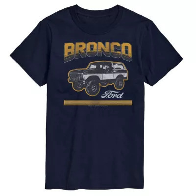 Ford Men's Bronco Graphic T-Shirt, Navy Blue, 2XL | Belk