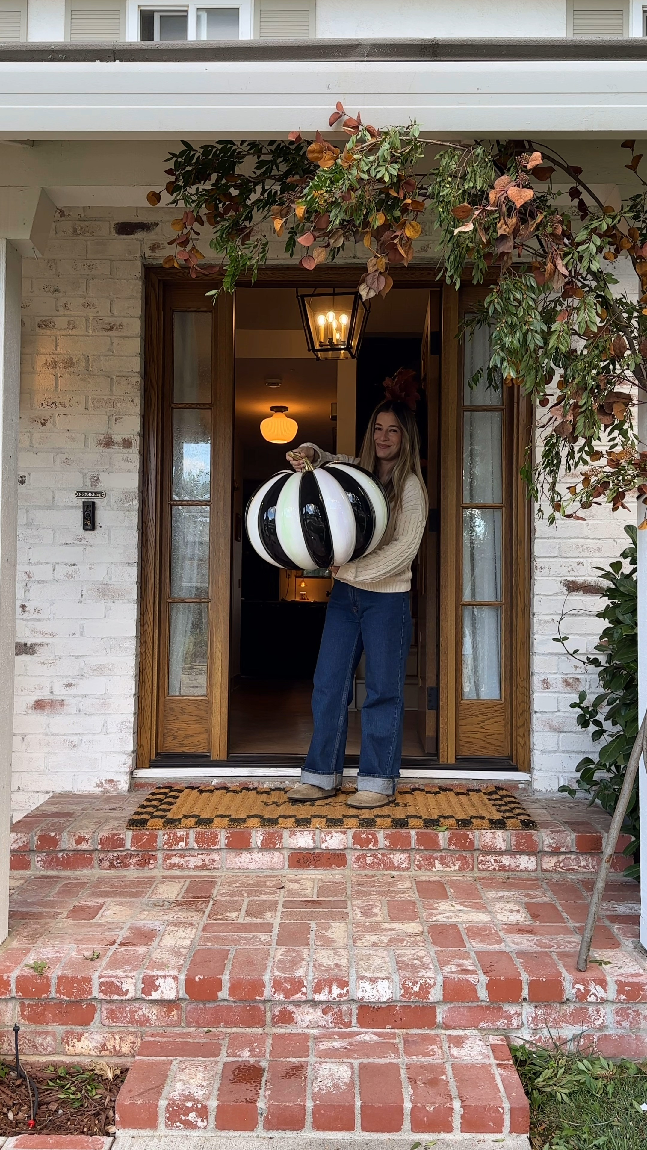 Fall front porch vibes 🍂 

 #LTKdayinmylife #LTKHome