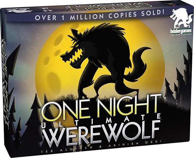 Bezier Games One Night Ultimate Werewolf | Fast 10-Minute Social Deduction and Bluffing | Hidden ... | Amazon (US)