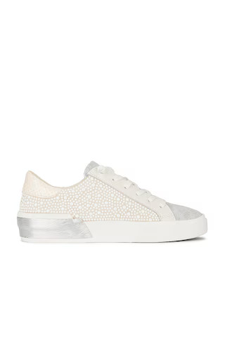 Dolce Vita Zina Pearl Sneaker in Vanilla Pearls from Revolve.com | Revolve Clothing (Global)