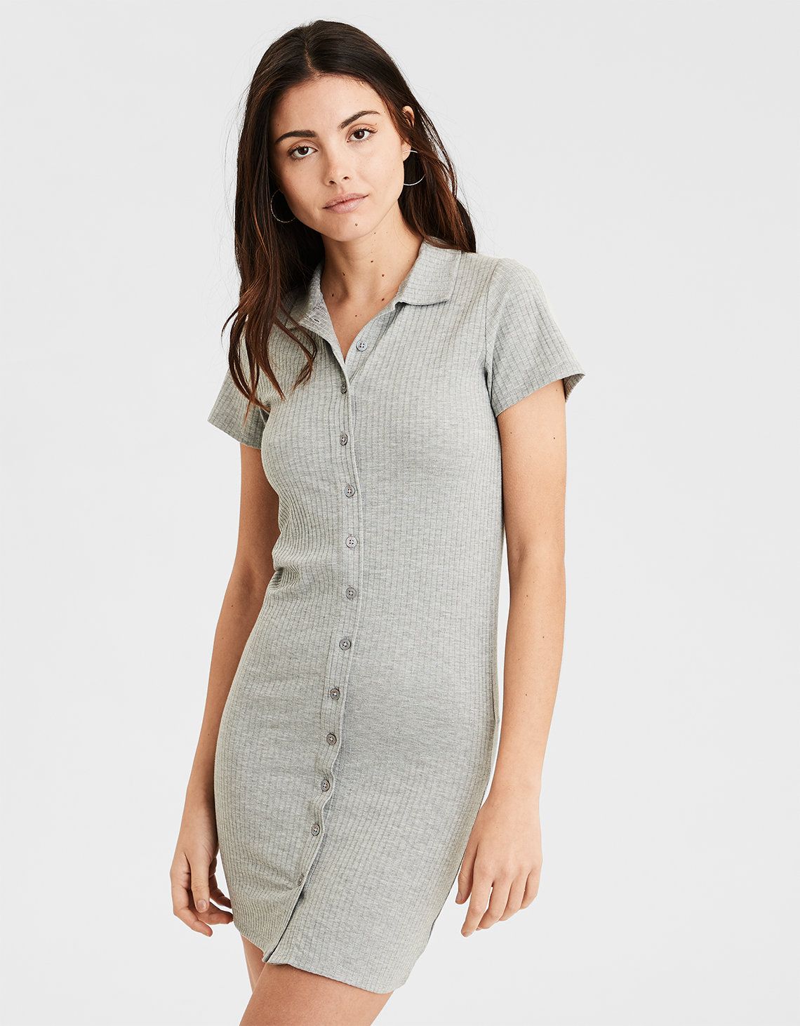 AE Knit Polo Dress | American Eagle Outfitters (US & CA)