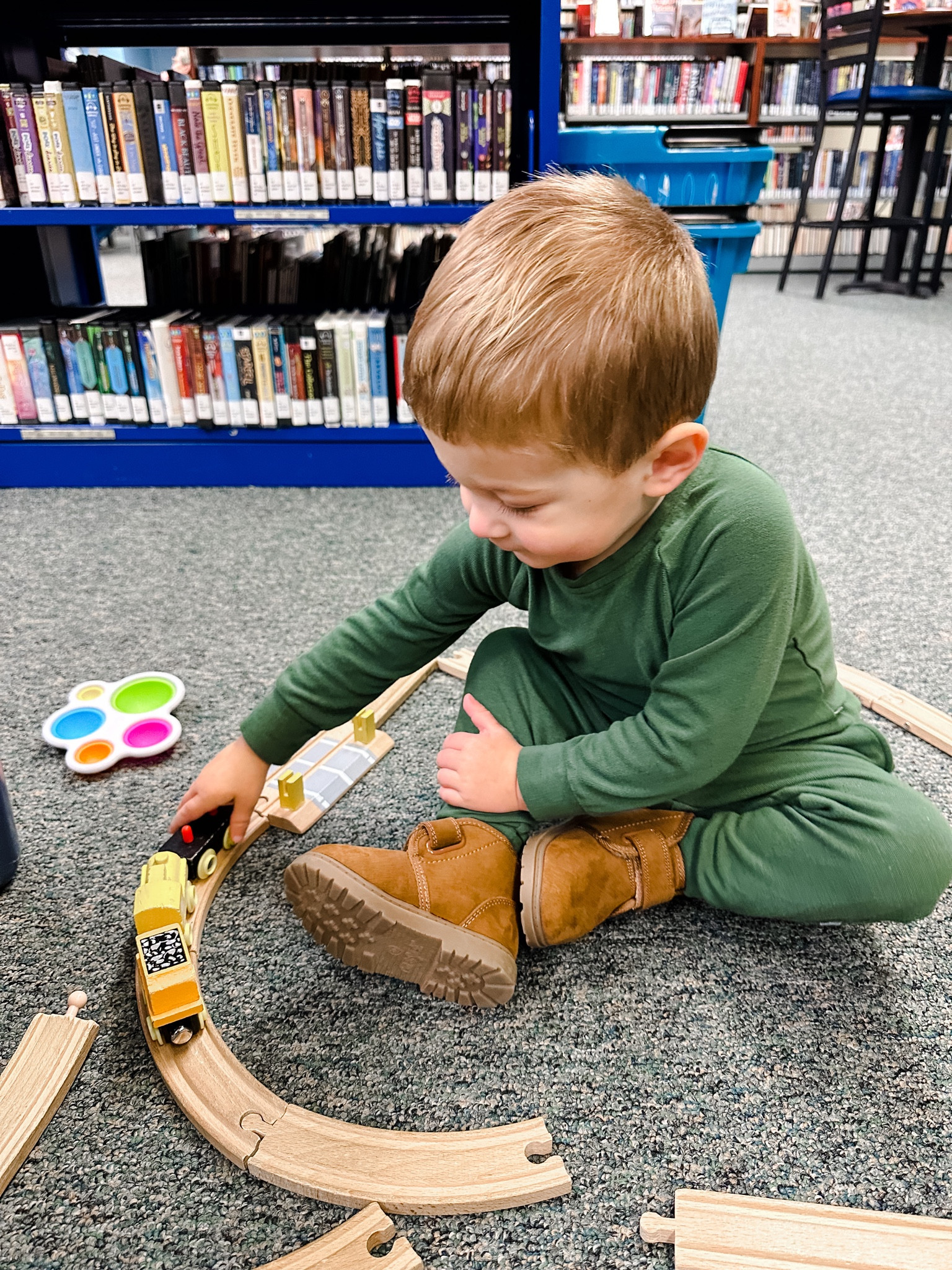 Walker & mommy date🤍 he’s wearing a 2T in this jogger set and a 6 in the boots! 

#LTKshoecrush #LTKkids #LTKfamily
