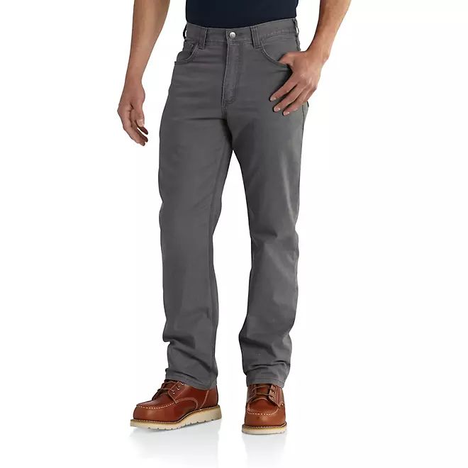 Carhartt Men's Rugged Flex Rigby 5-Pocket Work Pants | Academy | Academy Sports + Outdoors