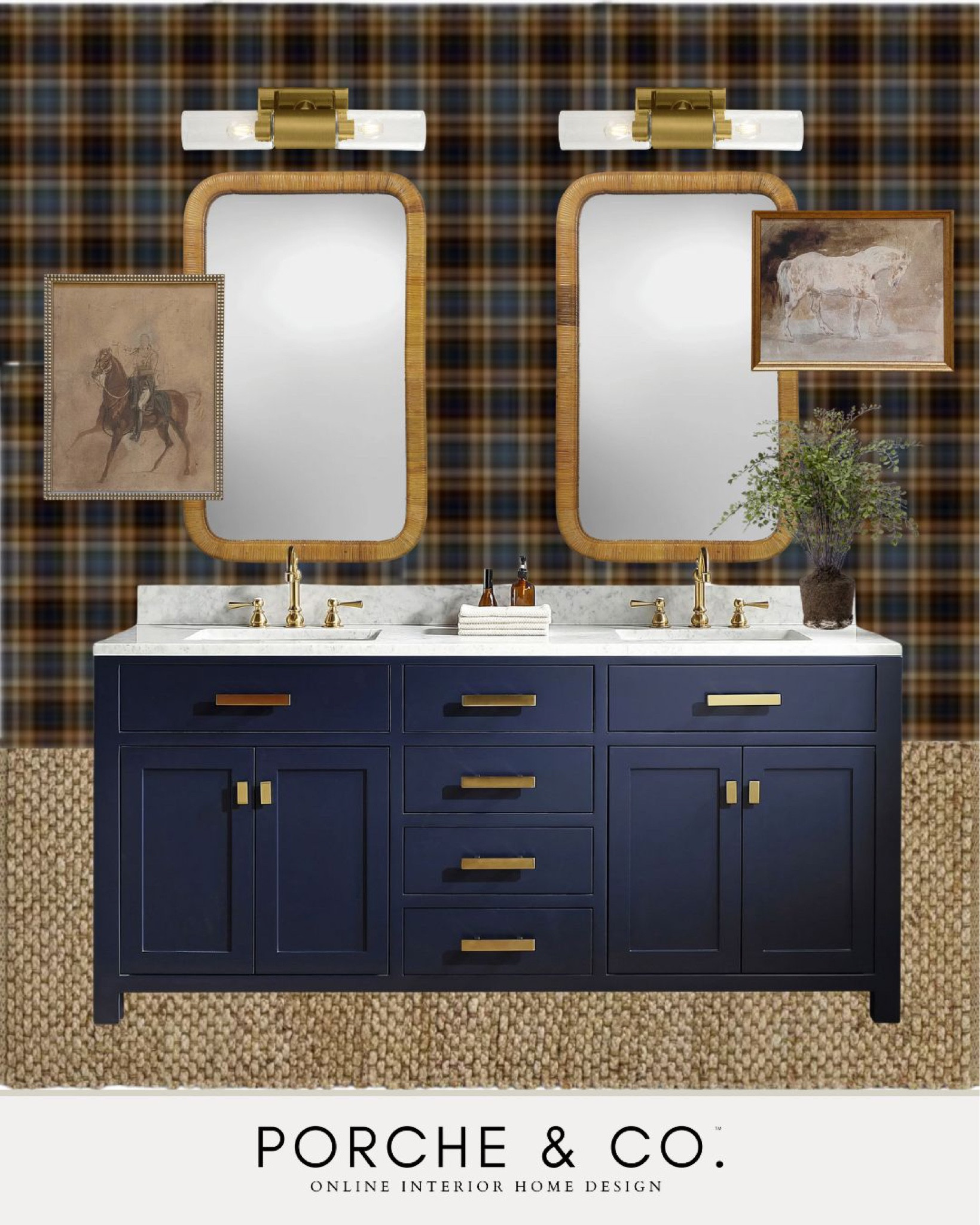 Modern transitional moody powder bathroom 

#moodboard #visionboard #porcheplace 

#LTKFind #LTKhome #LTKstyletip