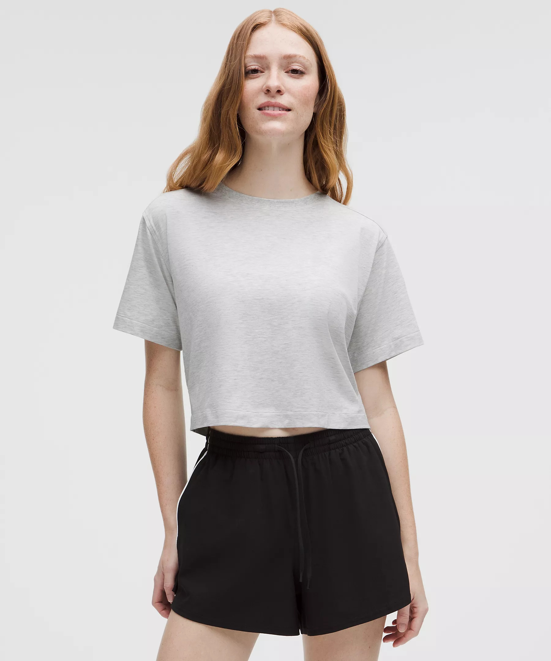 All Yours Organic Cotton Cropped T-Shirt | Lululemon (US)