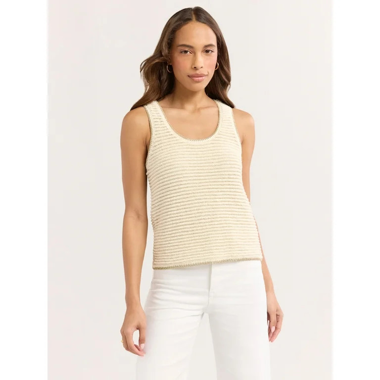 Sofia Jeans Women's Sweater Tank Top, Sizes XS-XXXL | Walmart (US)