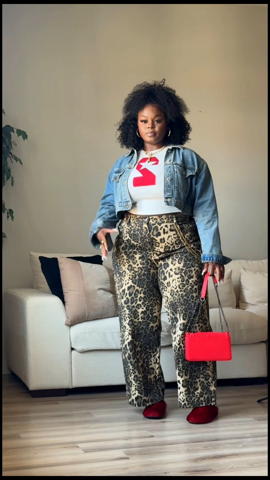 Everything is from shein.
Down below are the exact items. 

My bottoms are a size 2xl and they have no stretch. Also NOT tall girl friendly. 

Jean jacket is from PLT,
