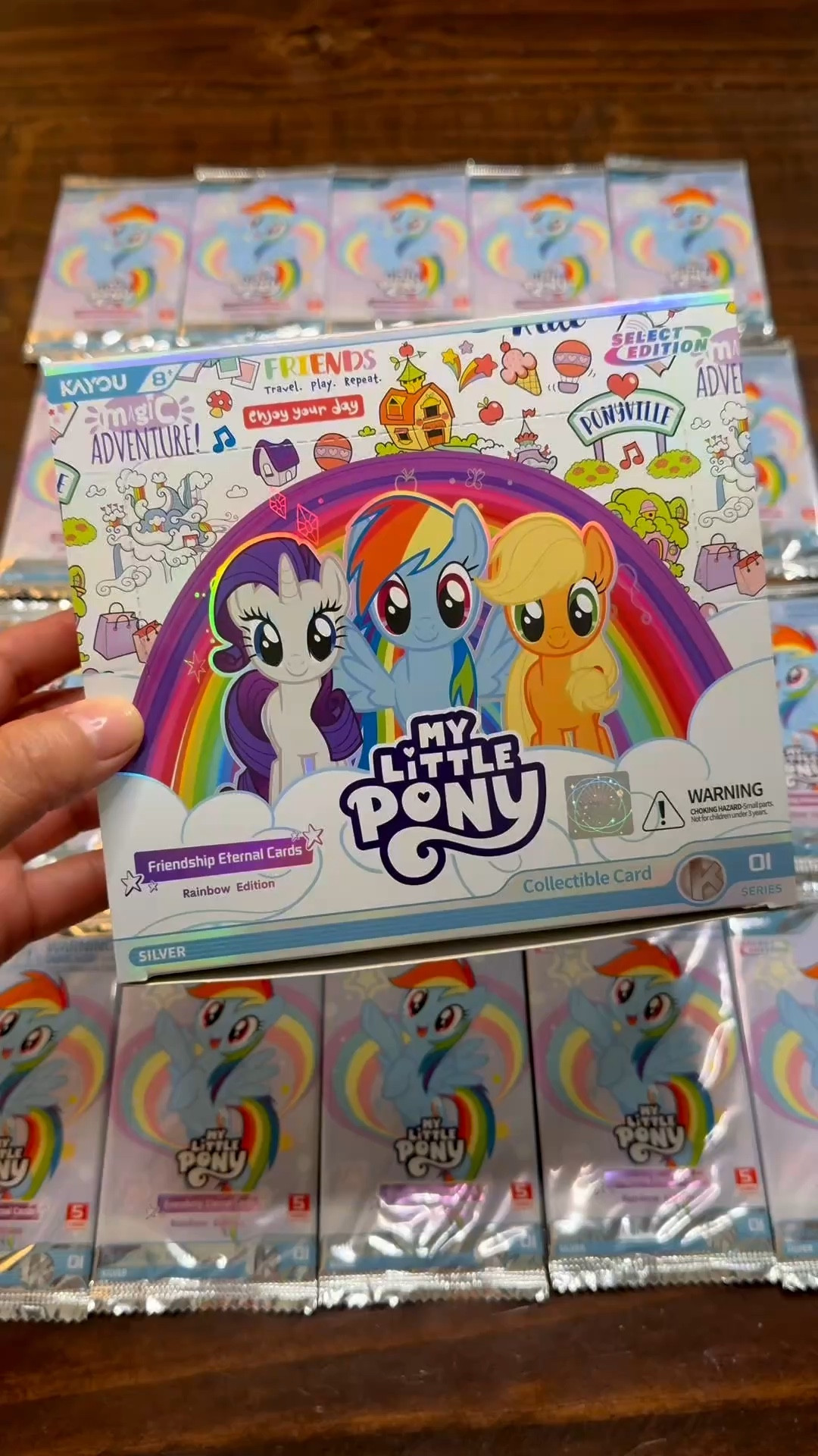 These are the prettiest MLP trading cards! ✨

#LTKKids #LTKunboxing #LTKhaul