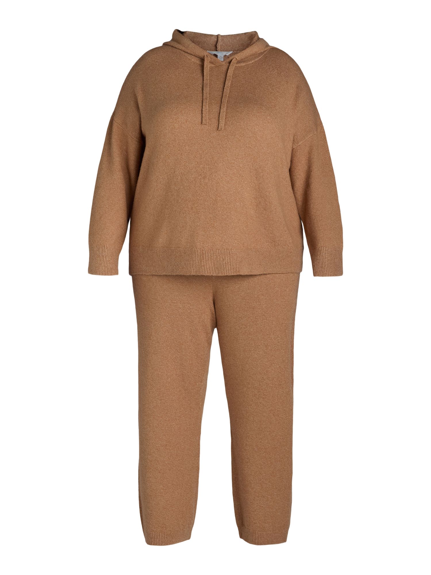 Time and Tru Women's and Women’s Plus Sweater Hoodie and Pants Set, Sizes XS-4X | Walmart (US)